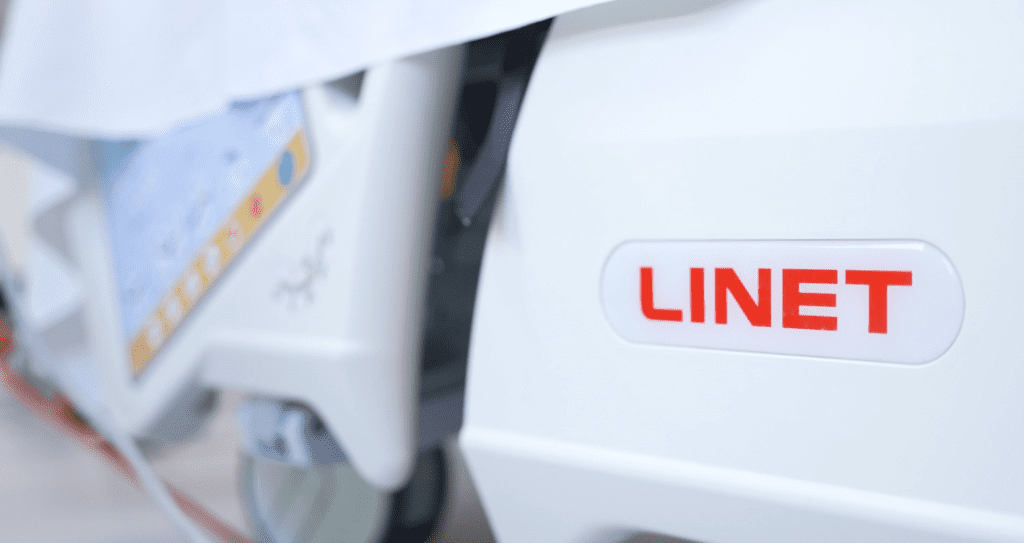 Close up of Linet Bed