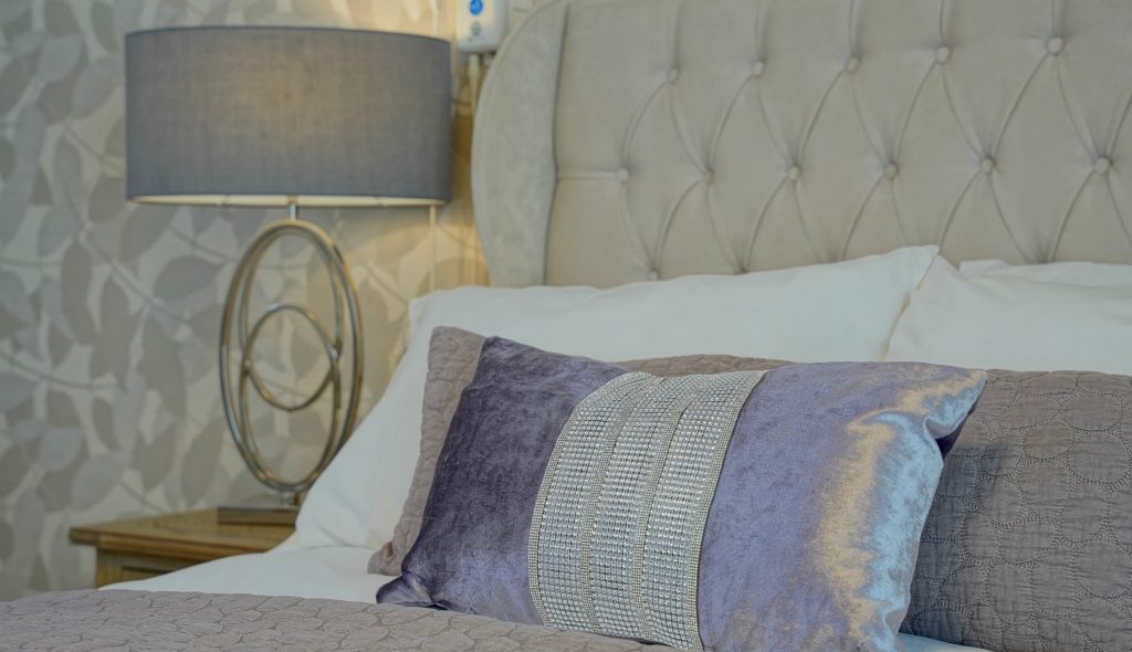 Photography of bed in care home